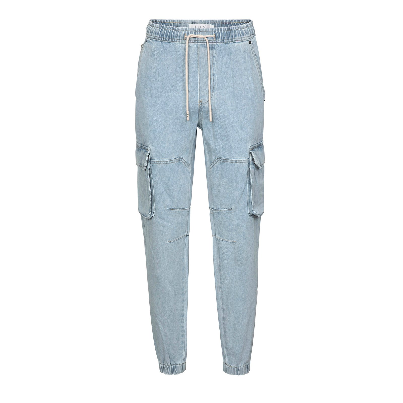 מכנסי ג’ינס קארגו בגזרה רפויה – RELAXED CARGO DENIM