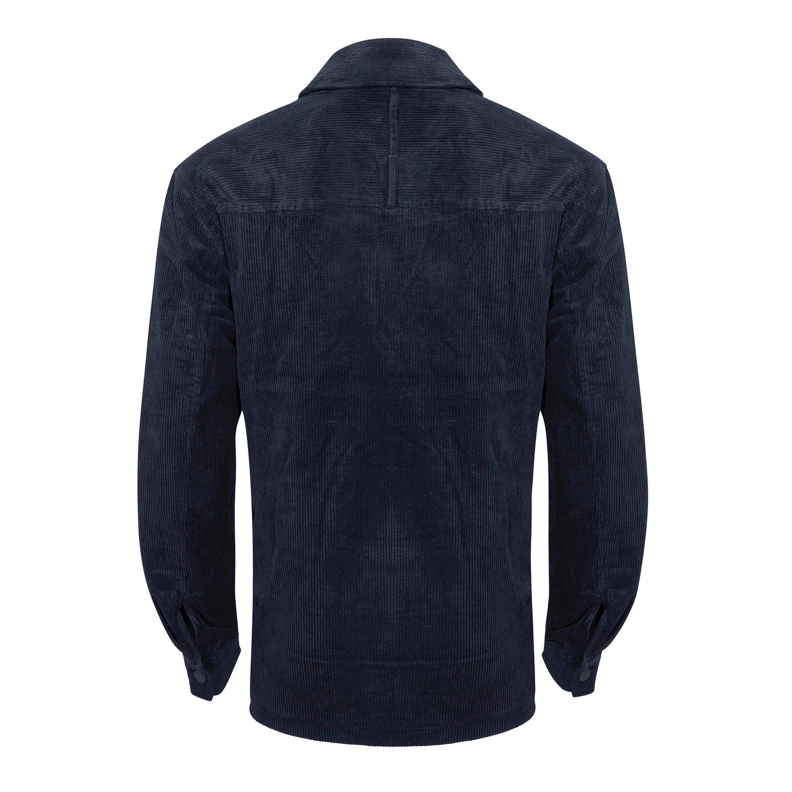 חולצת אוברשירט מבד קורדרוי בצבע שחור – CORDUROY OVERSHIRT BLACK