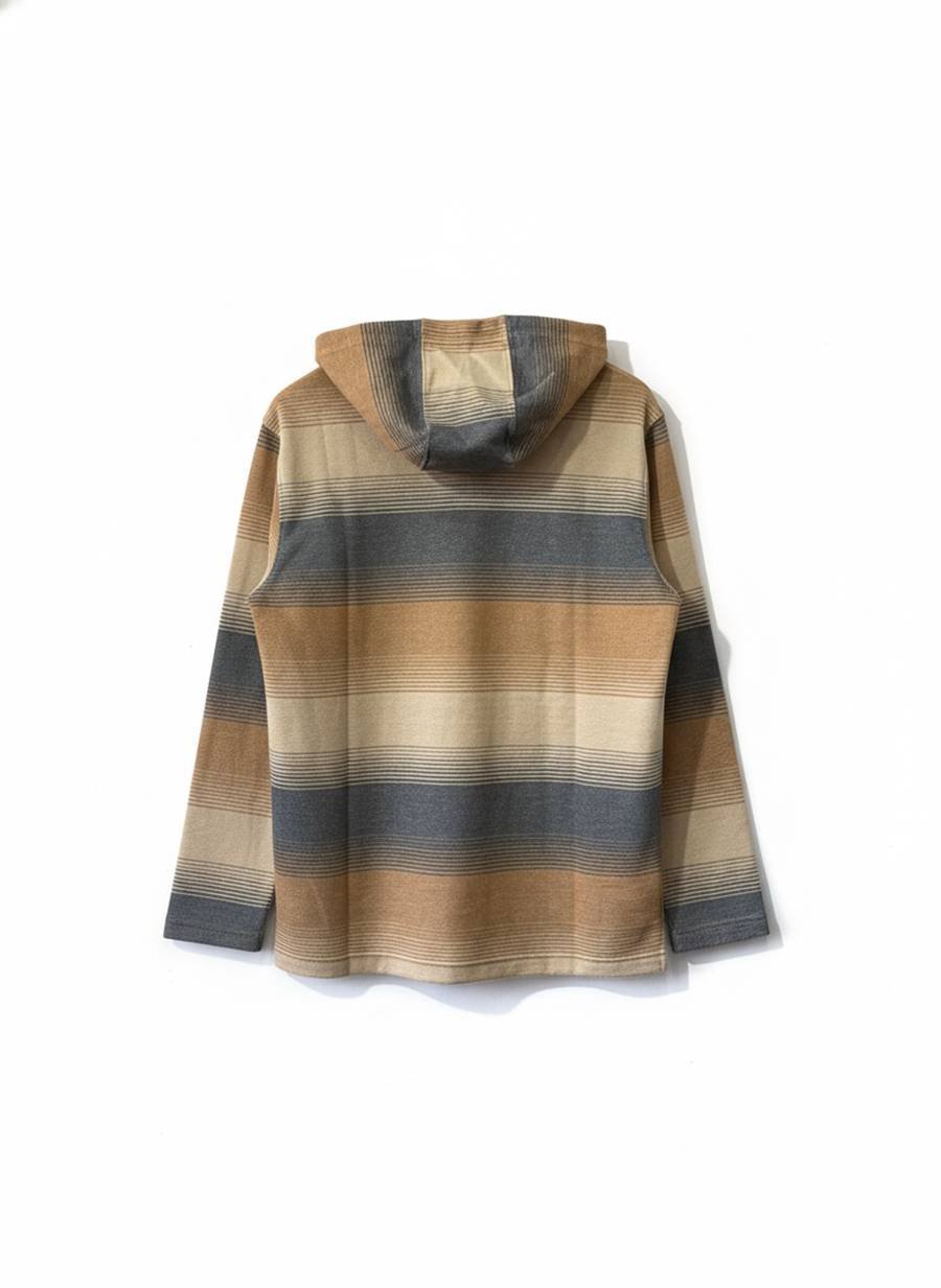 פונצ'ו עם כובע OG - OG HOODED PONCHO | צבעוני