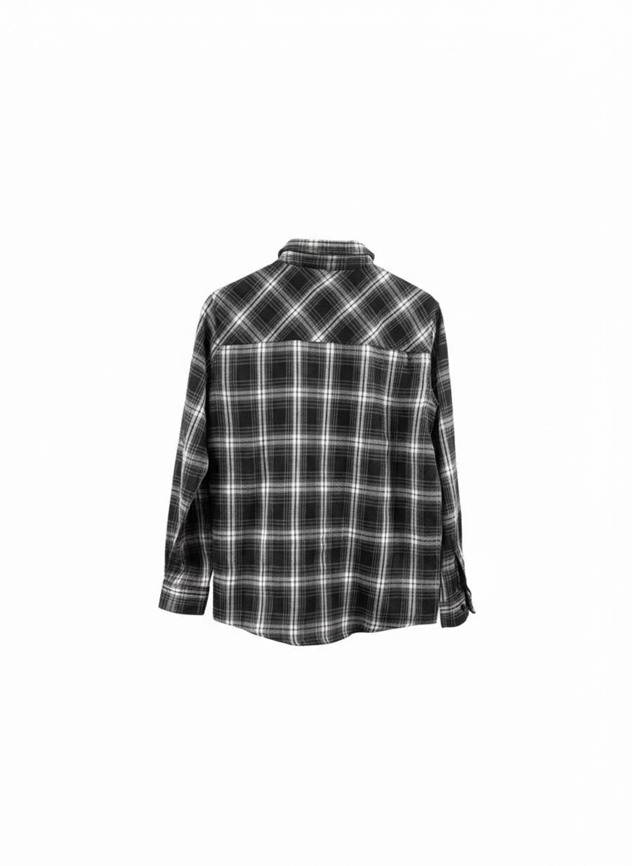 חולצת פלנל אקס - AXE FLANNEL SHIRT | שחור