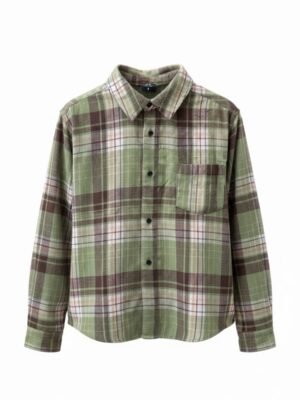 חולצת פלנל אקס - AXE FLANNEL SHIRT | ירוק