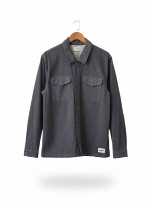 חולצת קורדרוי לידו - LIDO CORD OVERSHIRT LS | אפור