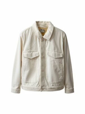 חולצת קורדרוי לידו - LIDO CORD OVERSHIRT LS | לבן