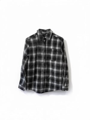 חולצת פלנל אקס - AXE FLANNEL SHIRT | שחור