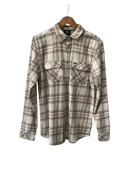 מכופתרת פליז משבצות  RIP CURL בז