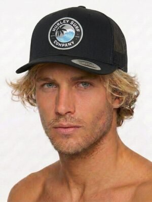 כובע Hurley Warner Trucker בצבע שחור